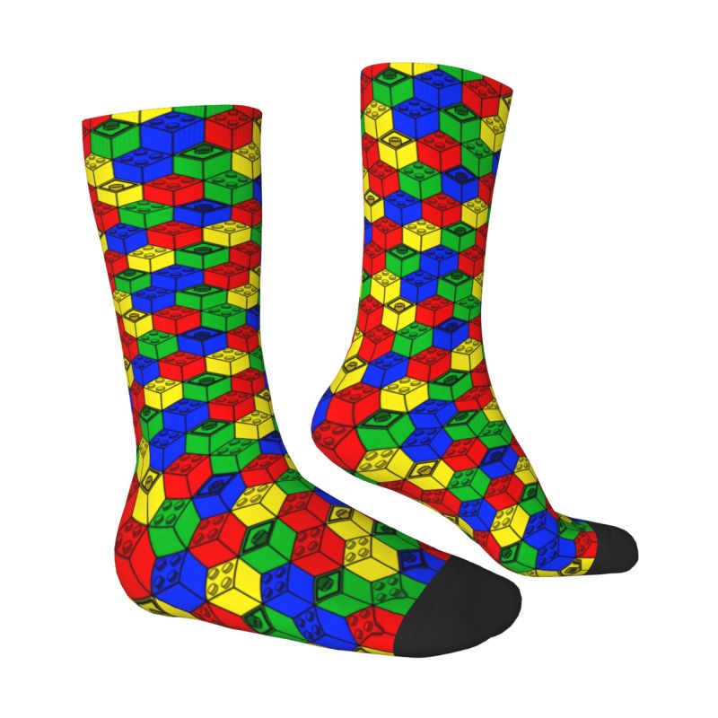 Calcetines de bloques de const - Building Blocks reseña y precio
