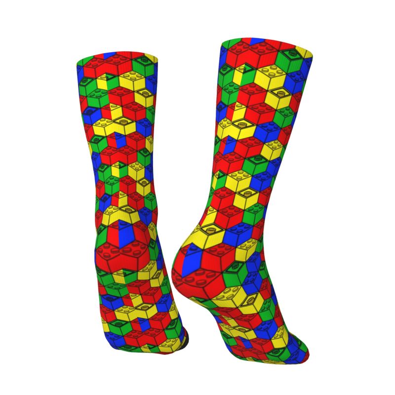 Calcetines de bloques de const - Building Blocks reseña y precio