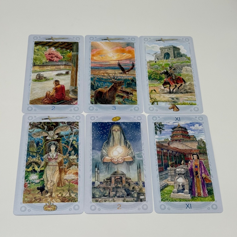 TARO СВЯЩЕННЫХ МЕСТ Versión ru - Tarot Cards Deck With Guidebook reseña y precio